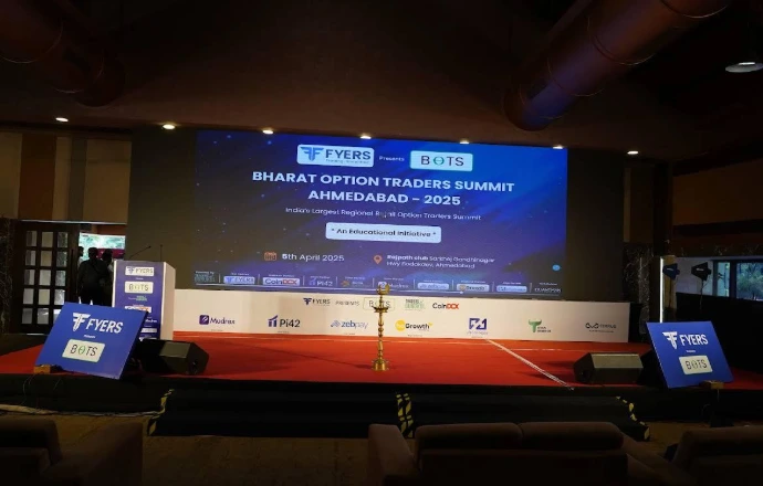 Corporate event setup and stage production in Ahmedabad by Event 1O1