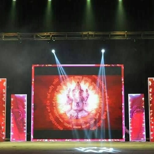 LED wall setup for corporate event in Ahmedabad by Event 1O1