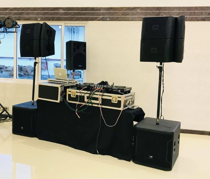 Professional DJ sound system for event in Ahmedabad by Event 1O1