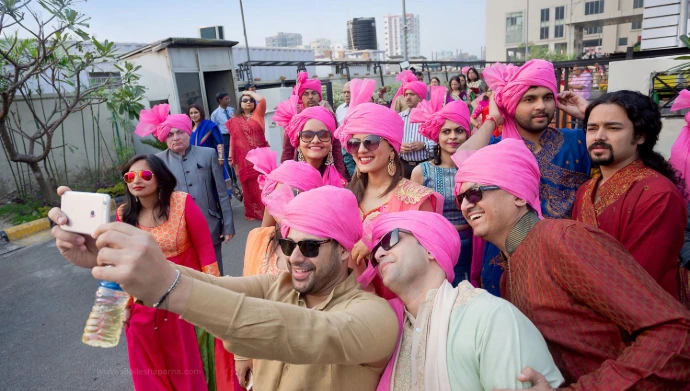 Punjabi Dholi and Safa tying for wedding in Ahmedabad by Event 1O1