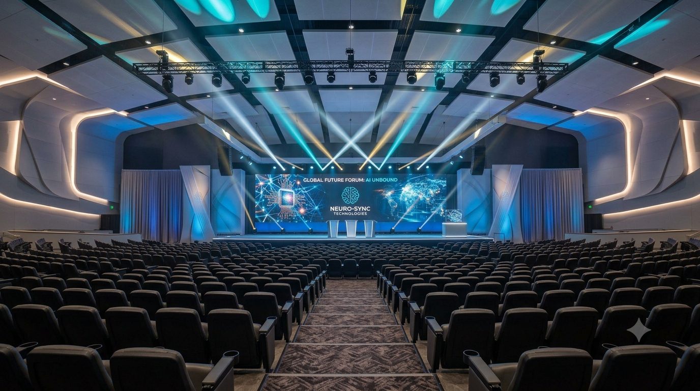 Corporate product launch and dealer meet stage in Ahmedabad